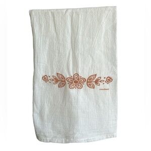 NWOT Pyrex Butterfly Gold Print Tea Towel